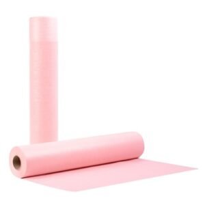 ΡΟΛΟ ΕΞΕΤΑΣΤΙΚΗΣ ΚΛΙΝΗΣ ΧΑΡΤΙ+ΠΛΑΣΤΙΚΟ ΣΕ ΡΟΖ ΧΡΩΜΑ